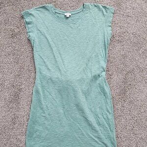 J Crew Re-Imagined Green Dress Medium